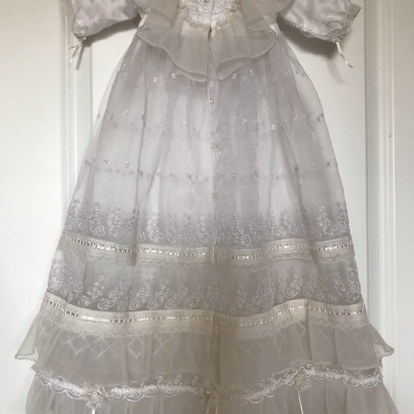Infant Gown Christening Baptism - Picture 7 of 13
